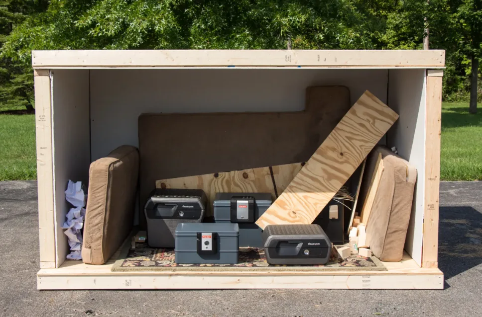 2 0 16 Honeywell 1114: fireproof document safe