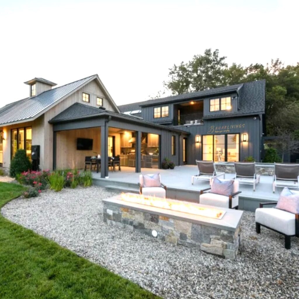 Farmhouse Outdoor Features