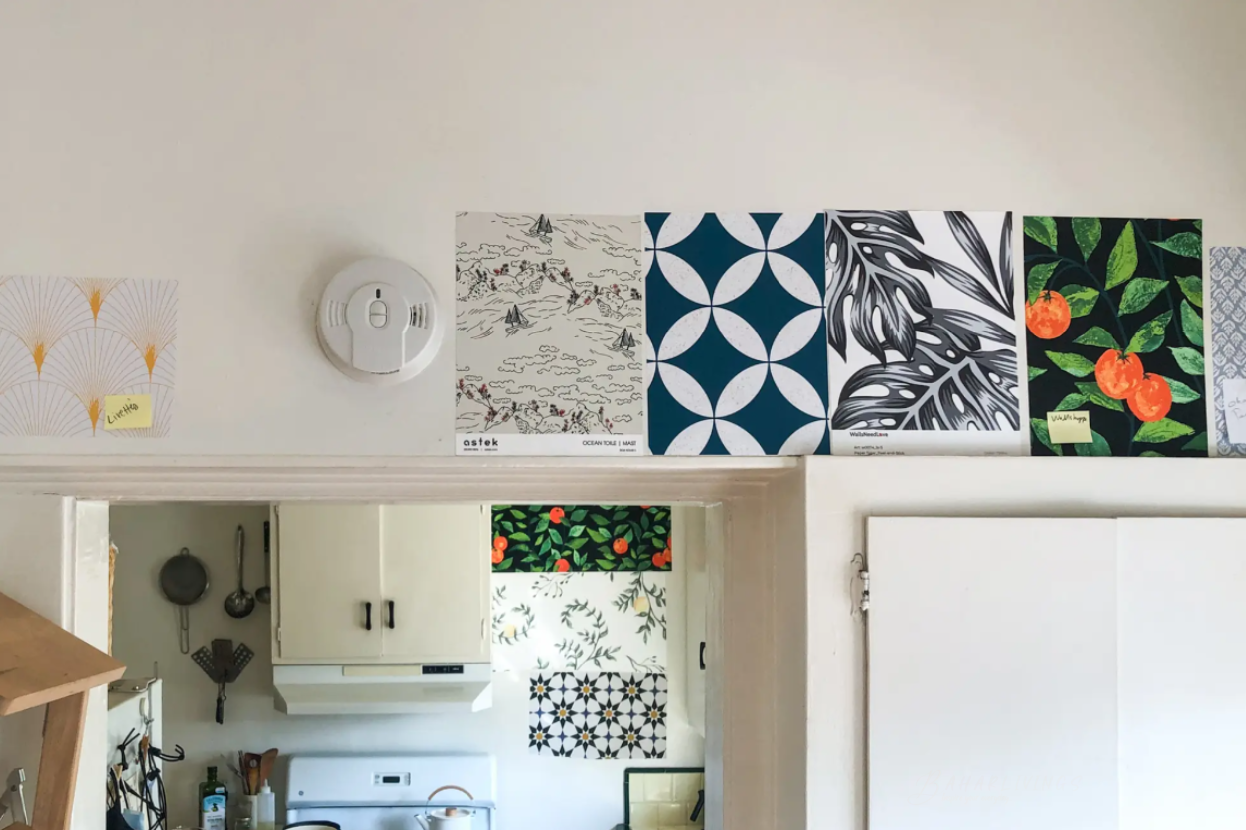 Walls Need Love Wallpaper - Bold Patterns: Peel-and-Stick Wallpaper Options