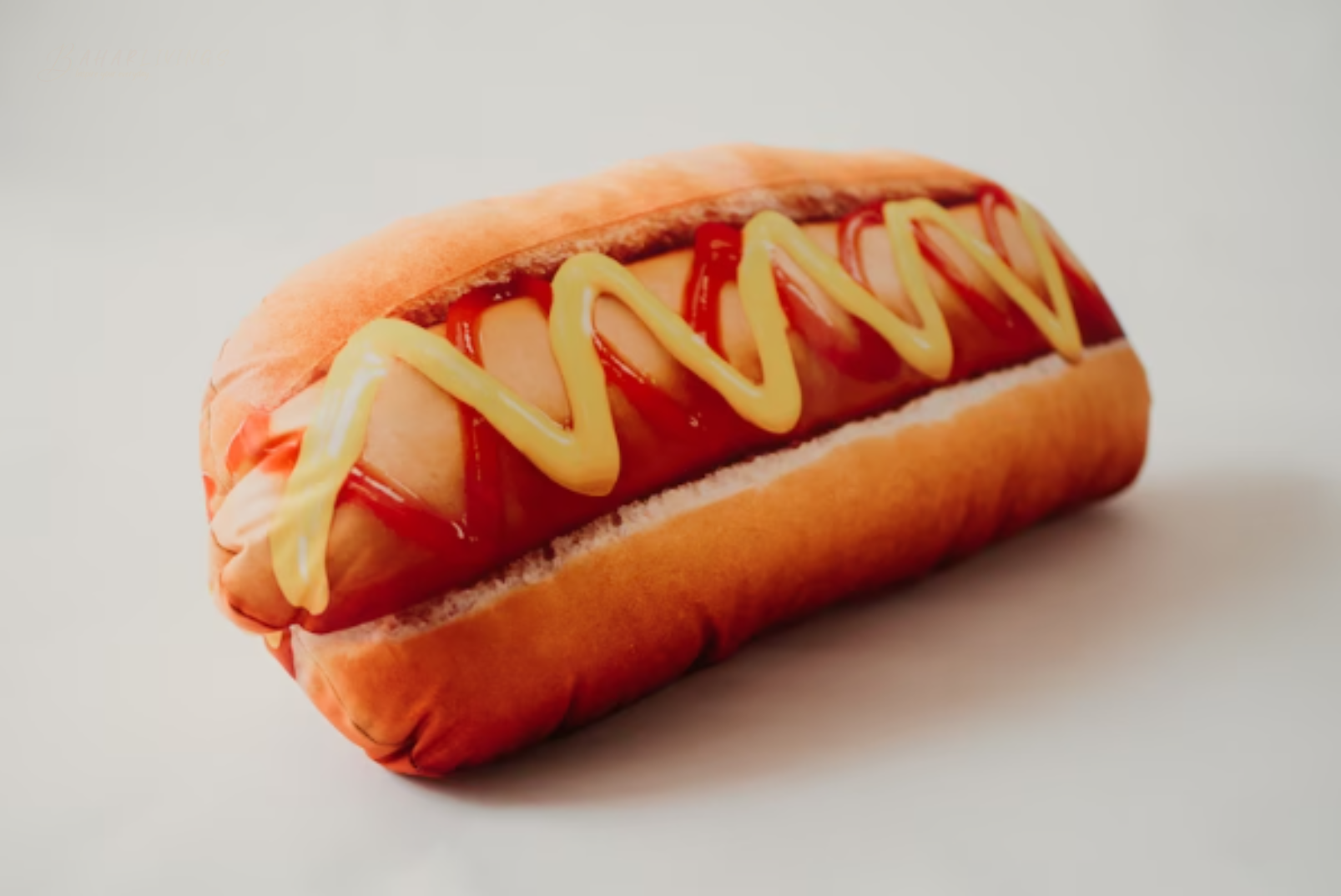 Fun gift for teens: Hot dog-shaped pillow, ideal for adding a quirky touch to their bedroom decor.