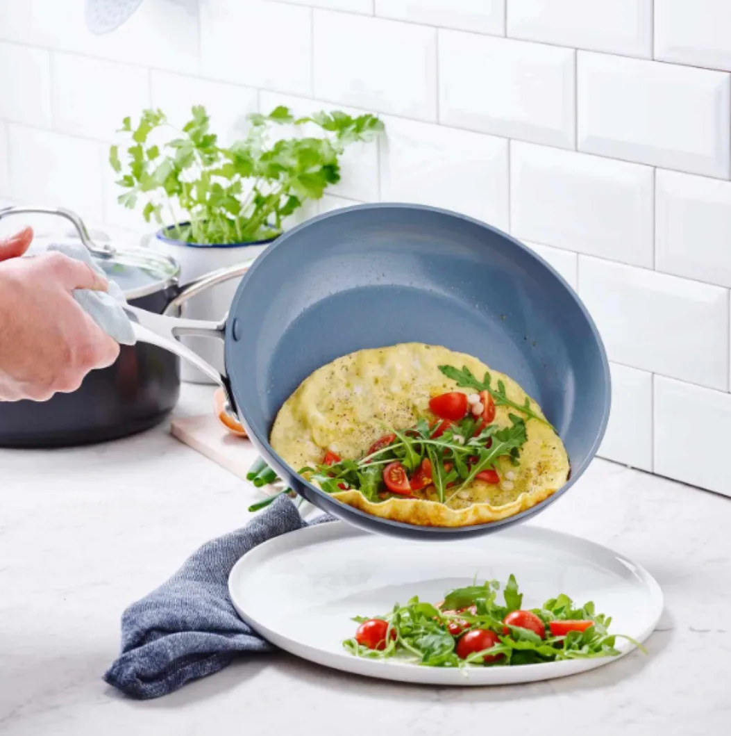 9 0 GreenPan Valencia Pro Ceramic Nonstick Skillet - Eco-Friendly Cookware for Healthy Cooking