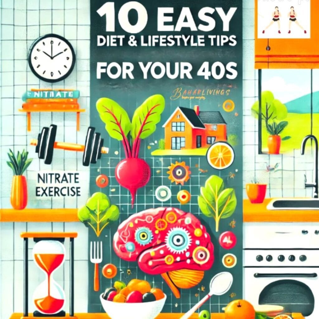 diet and lifestyle tips for your 40s