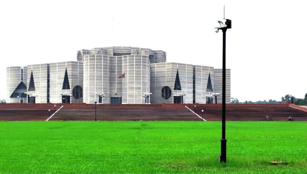 Parliament house of Dhaka is one of the greatest places to visit in Dhaka