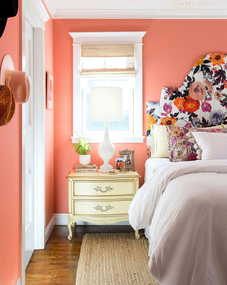 Colorful and playful bedroom 