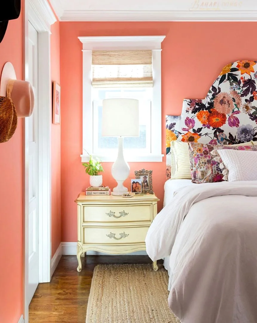 Colorful and playful bedroom