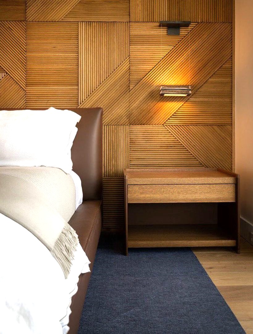 Wood paneling master bedroom ideas