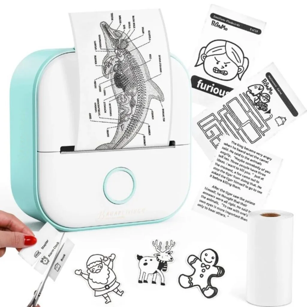 Portable Inkless Sticker Printer