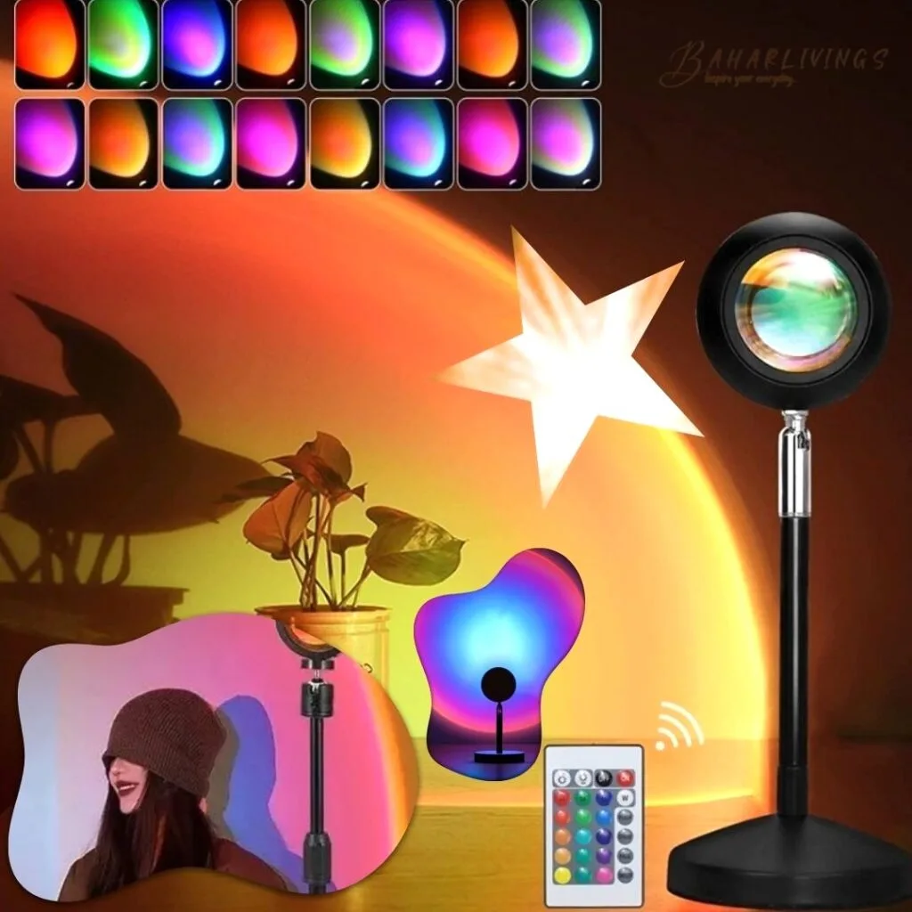 Gadgets of Streamlet Sunset Lamp
